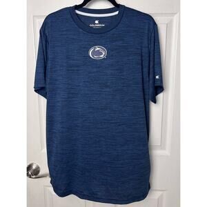 Penn State Nittany Lions Short Sleeve Crew Neck T-Shirt Men's Size L Navy Blue
